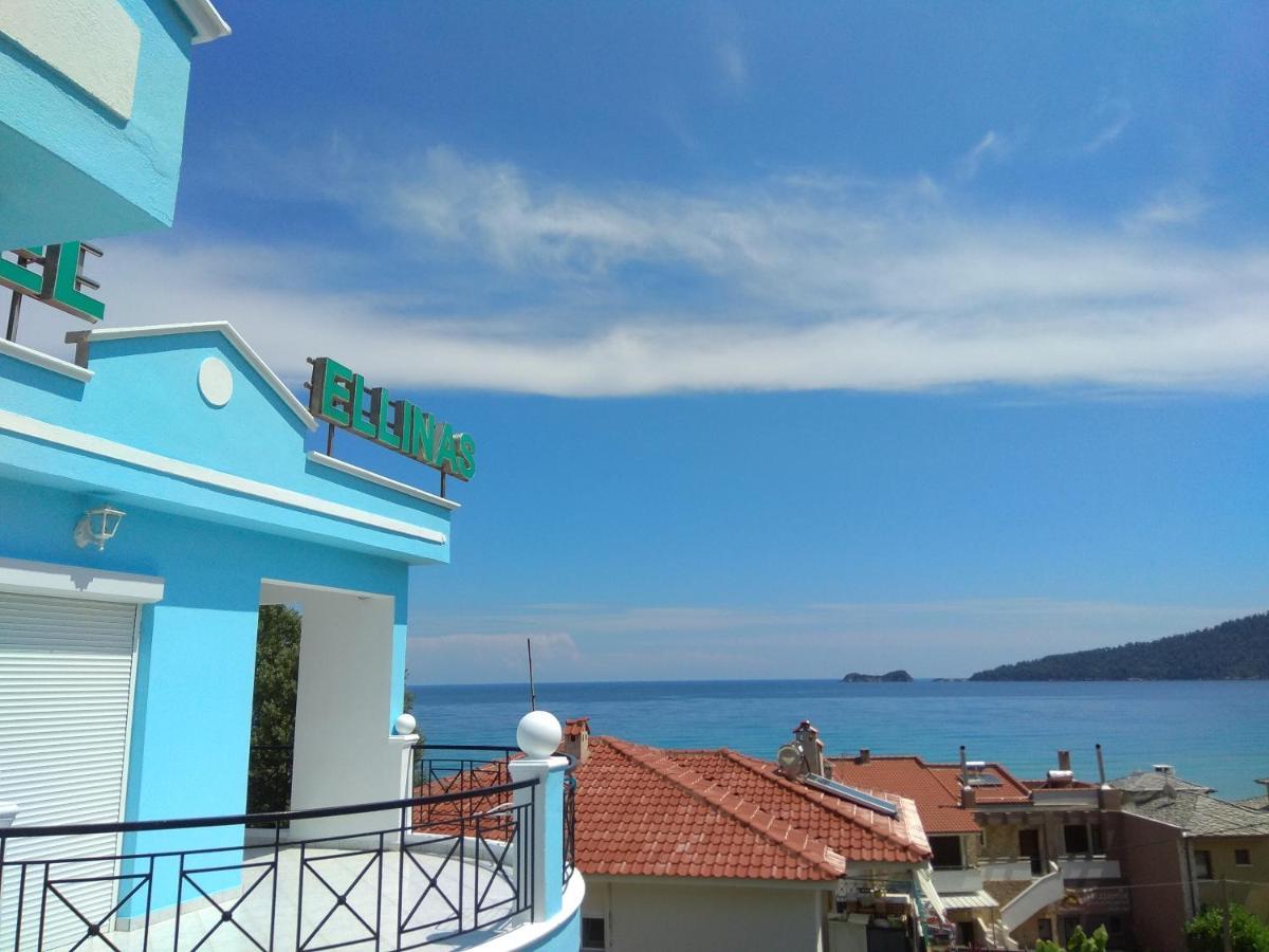 Ellinas Hotel Chrysi Ammoudia Exterior photo